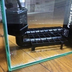 【お問合せ多数につき、一時中止】水槽、ライト、水替え不要フィルター、ソイルセットの画像