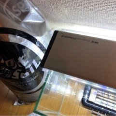 【お問合せ多数につき、一時中止】水槽、ライト、水替え不要フィルター、ソイルセットの画像