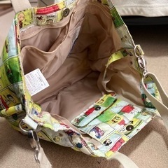 スヌーピー 大容量 キルティングマザーズバッグの画像