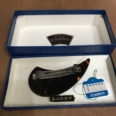 べっこう　髪留め【予定者あり】の画像