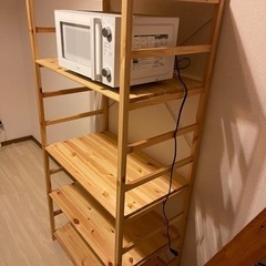 【決定済み】無印良品 パイン材ユニットシェルフ