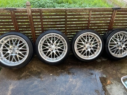 深リム　18インチ 114.3 (値下げ交渉有)
