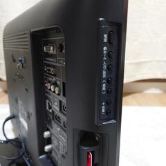 シャープ液晶テレビ＋ポータブルDVDの画像
