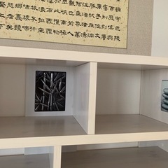 ニトリ　木製オープンラック　2個セットの画像