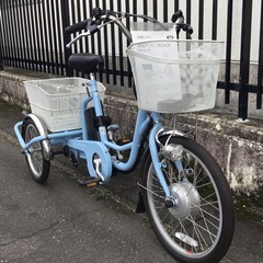 ＜超美品＞ミムゴ・電動アシスト三輪自転車・バッテリー5.8ah