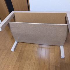 IKEA イケア ローテーブル 白の画像