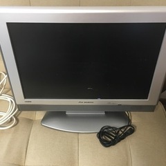 （終了）中古19型液晶テレビ（カード付リモコン無し）