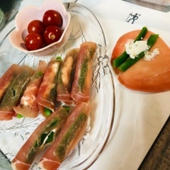②野菜　いんげん　200g位　無農薬　