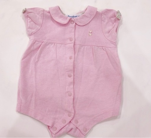 ファミリアの60ロンパースと80ベスト