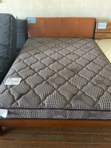 グランツ製！ワイドダブル！マットレス付き！15万円オーバー