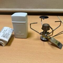長期保管品！点火確認済！snow peak スノーピーク カセッ...
