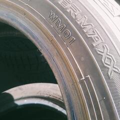 ダンロップスタッドレス155/65R14×2本.2017年の画像