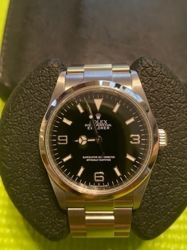 値下げ　ロレックス　エクスプローラー　114270 M番　ルーレットあり　極美品　最安