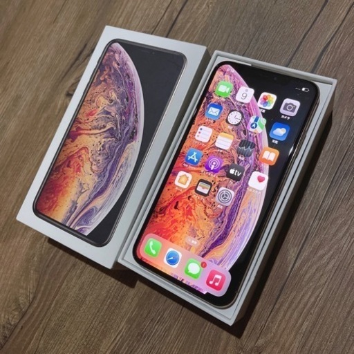 iPhone Xs Max Gold 64GB SIMフリー