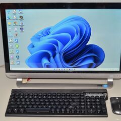 中古良品 一体型パソコン 最新Windows11+office 東芝 D41/TB Celeron