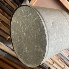 昭和レトロ　鉄製ミルク入れ？？の画像