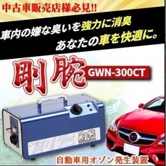 《自動車3000円〜》オゾン脱臭施工　ご自宅など出張施工《ハウス...