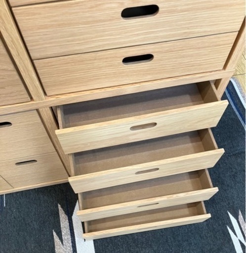 ⭐️人気⭐️無印良品 スタッキングシェルフ オーク材 MUJI 