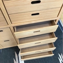 ⭐️人気⭐️無印良品 スタッキングシェルフ オーク材 MUJI 