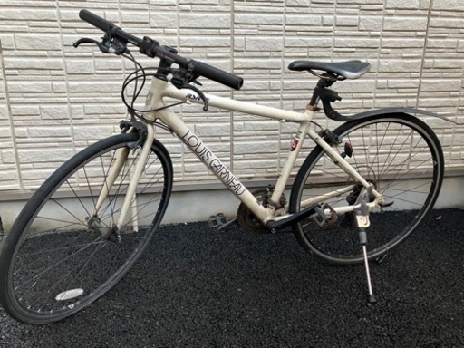 クロスバイク　ルイガノ　白　中古