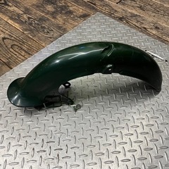 カブC50 緑　フロントフェンダー