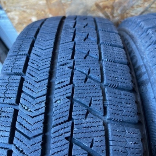 バリ山　BRIDGESTONE ブリヂストン　ブリジストン　VRX 155/65R14 スタッドレス タイヤ　2019年製　14インチ