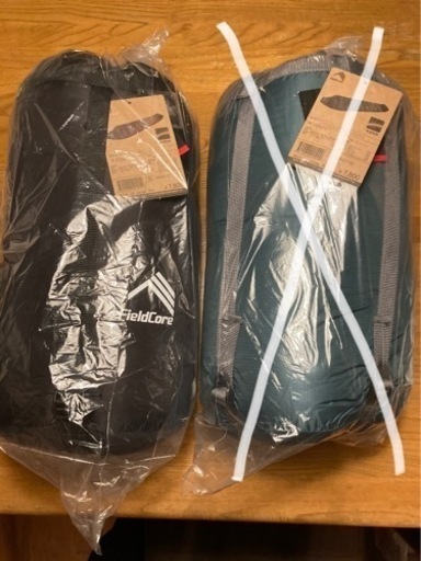 【新品・オマケにOD缶2個付けます】ワークマン　フュージョンダウン＋　シュラフ　ブラック
