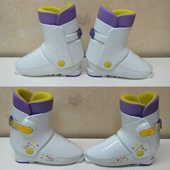 24.0㎝ 子供用 GROWHILL スキーブーツ G10K ホワイト系 アウトソール277㎜ キッズ グローヒル 札幌市 清田区 平岡の画像