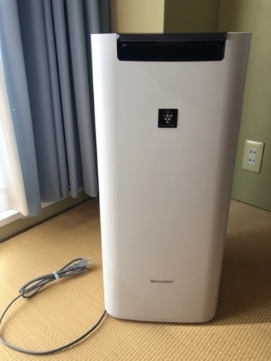 シャープ KINS40W 加湿空気清浄機 プラズマクラスター 25000 ホワイト系