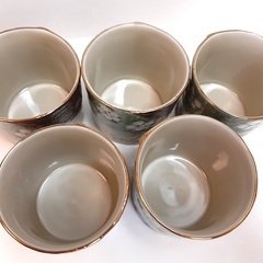有田焼　嵯峨　平安 湯呑み セットの画像