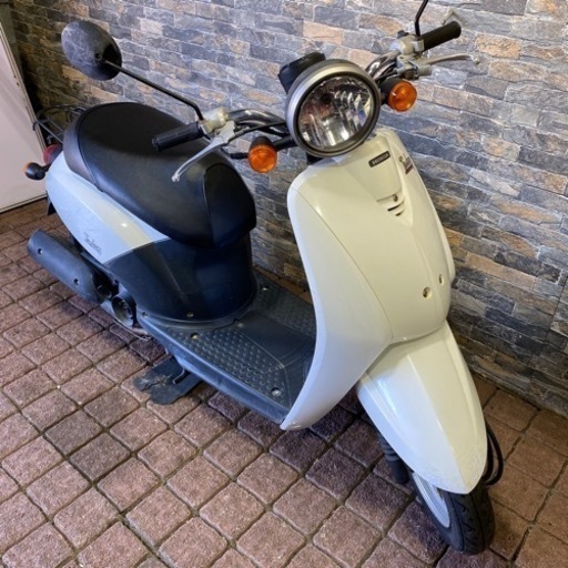 HONDA トゥデイ　AF61 白色　セル始動　実動　原付メットイン　スクーター　バイク　福岡市南区