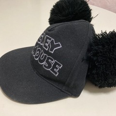 ディズニーリゾート公式 ミッキー ポンポンキャップの画像