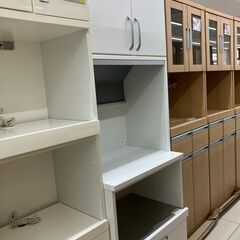 ★美品★karimoku★カリモク★2面レンジボード★食器棚★