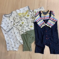 60〜70サイズ　カバーオール　男の子　女の子