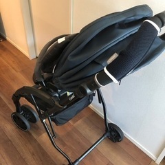 コンビ　ベビーカー　attoアット　タイプs  ネイビーの画像