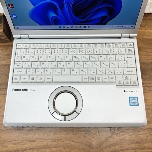 【バッテリー良好】Let's note ☘爆速SSD搭載☘Core i5第7世代