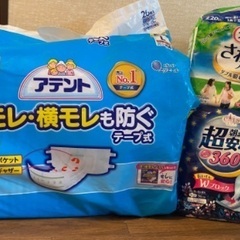 尿もれ用　おむつとパッド