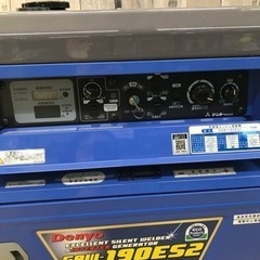 動作時間20分のみ！中古美品△デンヨー 溶接機 発電機 GAW-190ES2 DENYO ガソリン ウェルダーの画像