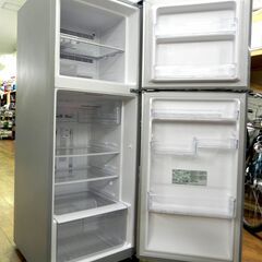 日立 冷蔵庫 203L 2016年製 2ドア R-20FA シルバー 200Lクラス