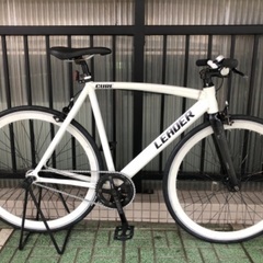🔹ピストバイク🔹 LEADAR BIKE「CURE」前後タイヤ新品✨ 