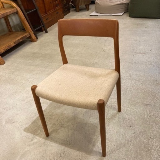 北欧ヴィンテージ　 チーク材 　デンマーク　伸長 4Pダイニングセット gudme mobelfabrik J.L.MOLLER　ジェ
