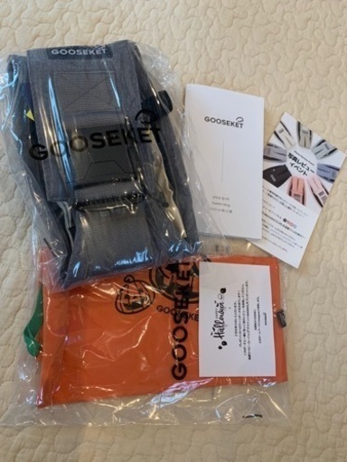 新品未使用　GOOSEKETグスケット　グレー