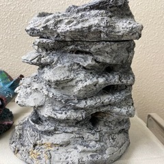 熱帯魚ぷくぷく付岩