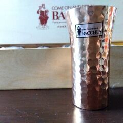 純銅製ビアグラスの画像