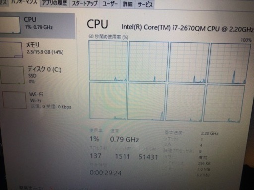 富士通ノートパソコン　型番AH/77E 値引き可