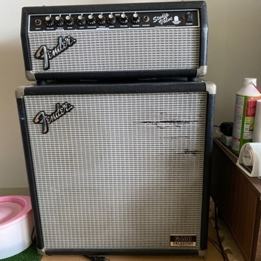 Fender キャビネットアンプ　フットスイッチ付き