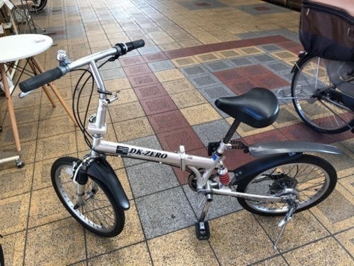 DK-ZERO 6段変速 折りたたみ自転車 20インチ　フルサスペンション