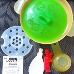 未使用品　セサミストリート　あれこれレンジクッカー
