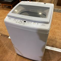 【愛品館市原店】AQUA 2021年製 8.0Kg洗濯機 AQW-V8M 【愛市I4S030706-104】 