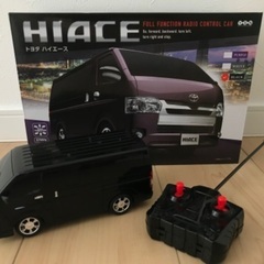 （相談中）動作確認済　トヨタハイエース　コントロールカー　ラジコン　黒